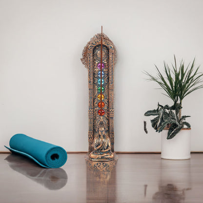 Chakra and Buddha Incense Holder