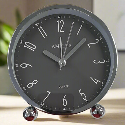 Amplus grey alarm clock