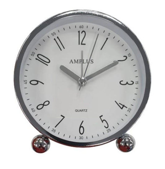 Amplus White Alarm Clock