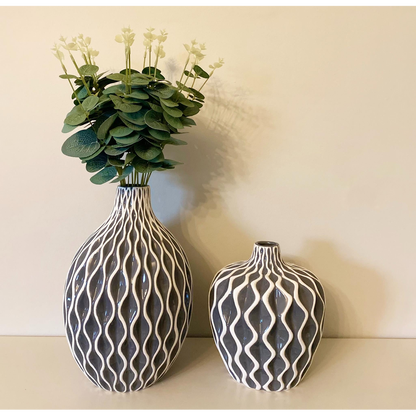 Grey Serenity Small Vase