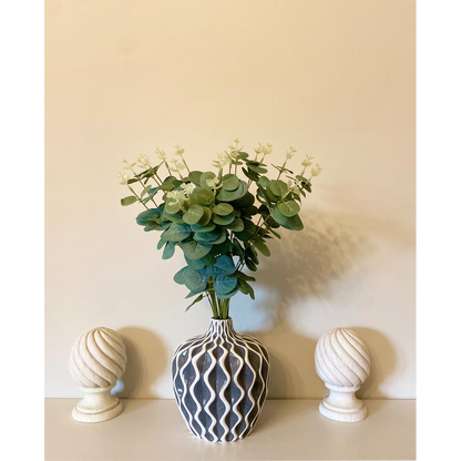 Grey Serenity Small Vase