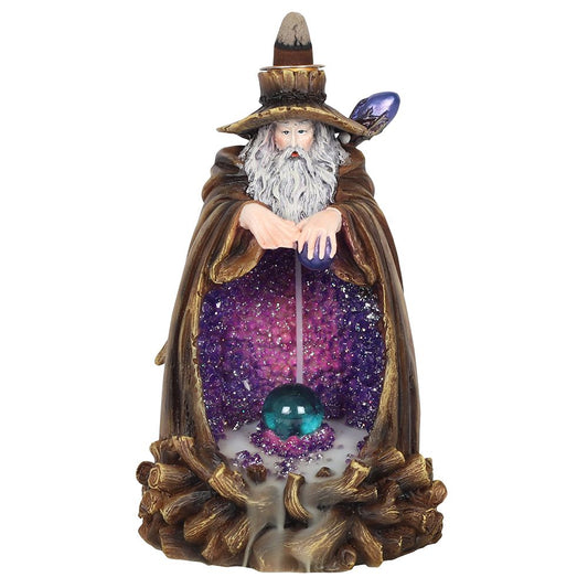 Wizard backflow incense burner